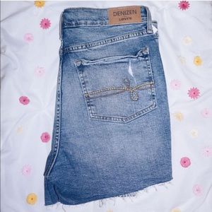 High Rise Denizen Levi’s Shorts